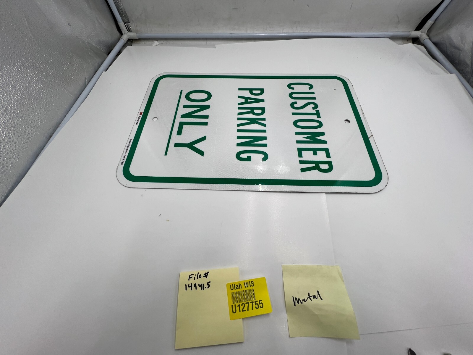 SmartSign 2RY1 Customer Parking Only Sign 12&Prime; X 18&Prime; Metal