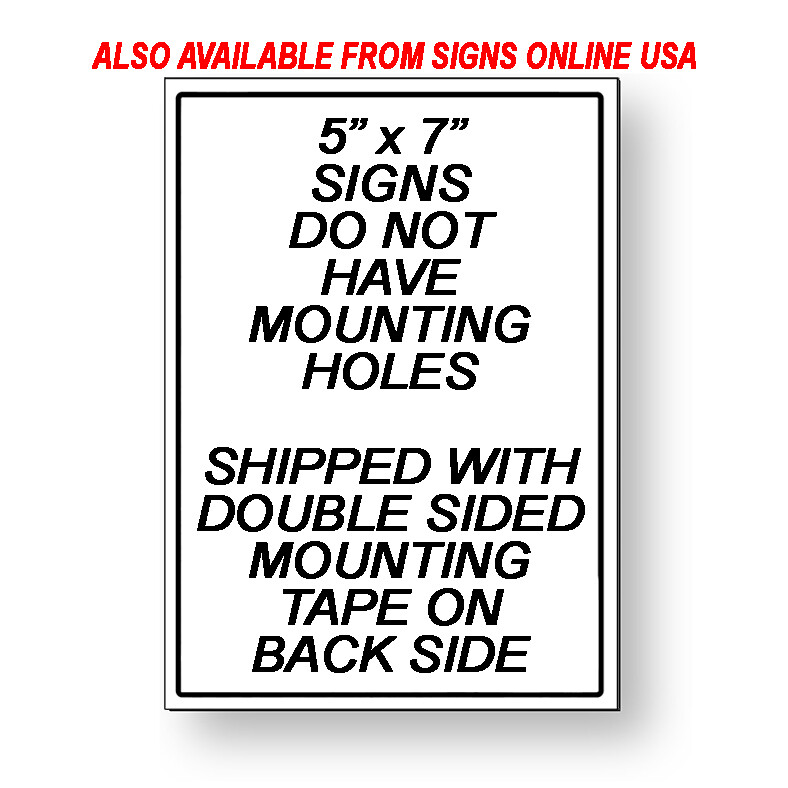 Please Do Not Block Driveway Thank You Metal Sign no parking warning SDNB010