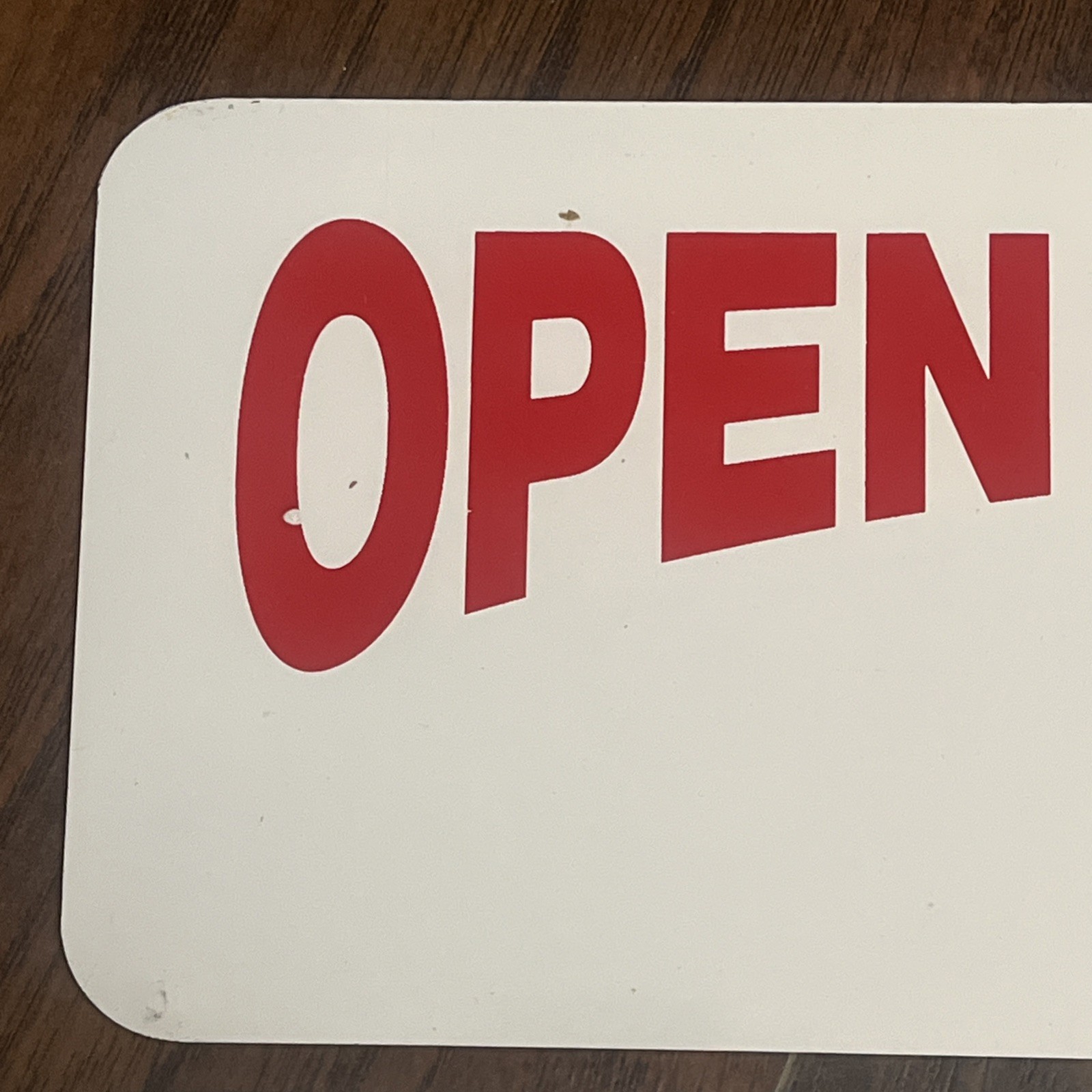 Open Saturday Sunday To 2 Metal Signs Real Estate Business 18×6 Inches Two Sided