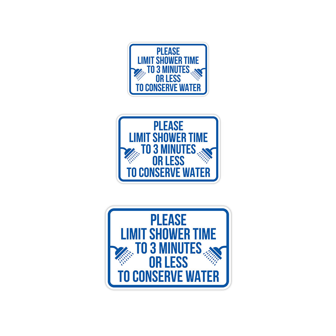 Classic Framed Plus Please Limit Shower Time To 3 Minutes Or Less To Conserve…