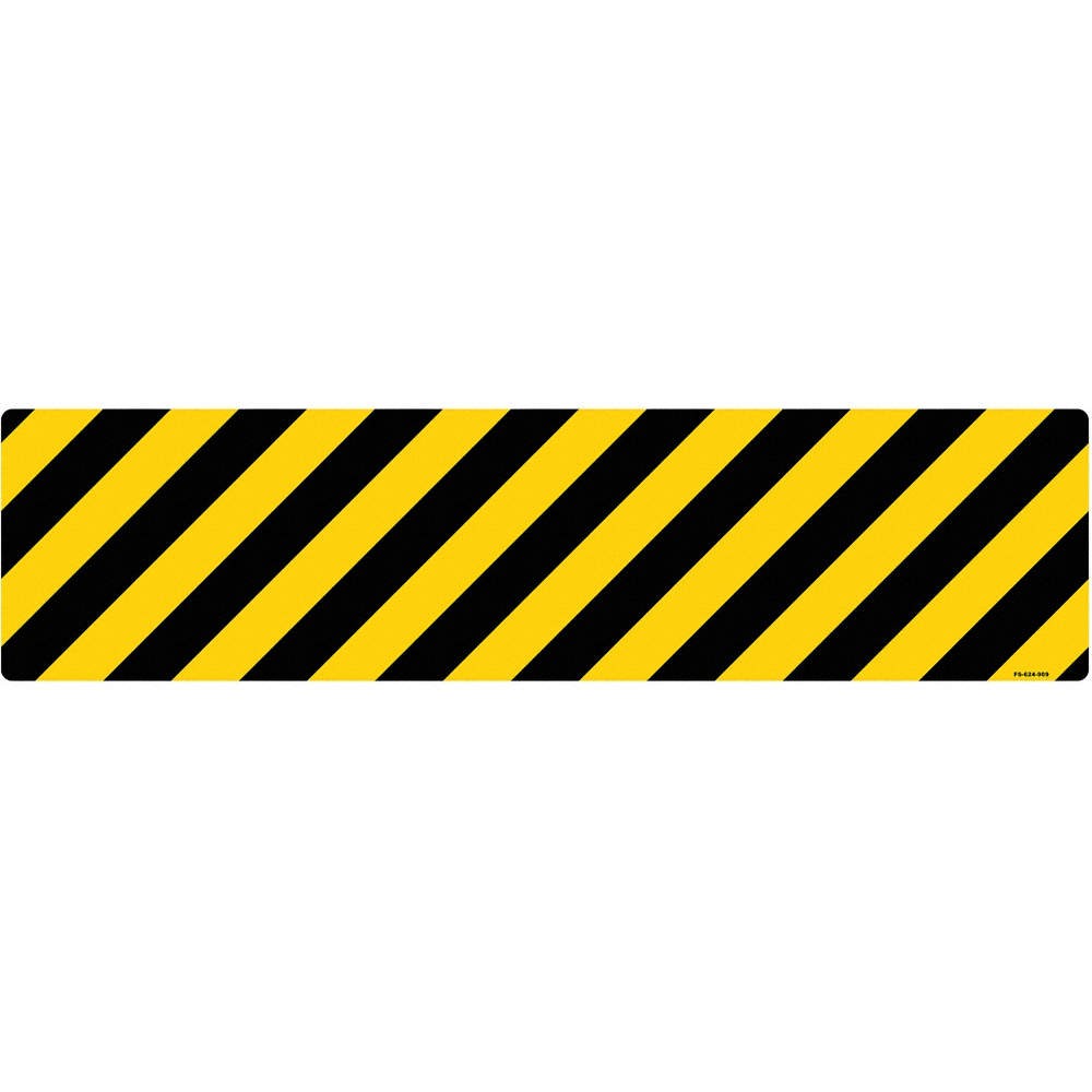 STRANCO INC FS-624-909 Anti-Slip Floor Sign,6 in x 24 in,Vinyl 484P52