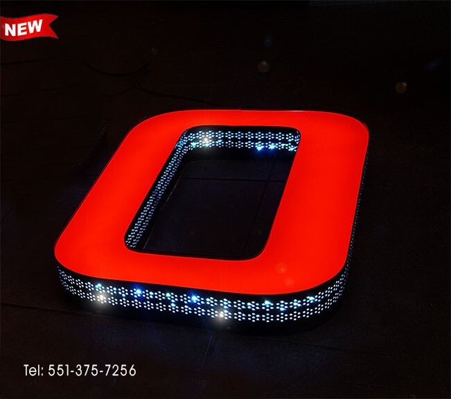 New Custom Made Led Channel Letter, Front-Lit and side-Lit 20 Inches