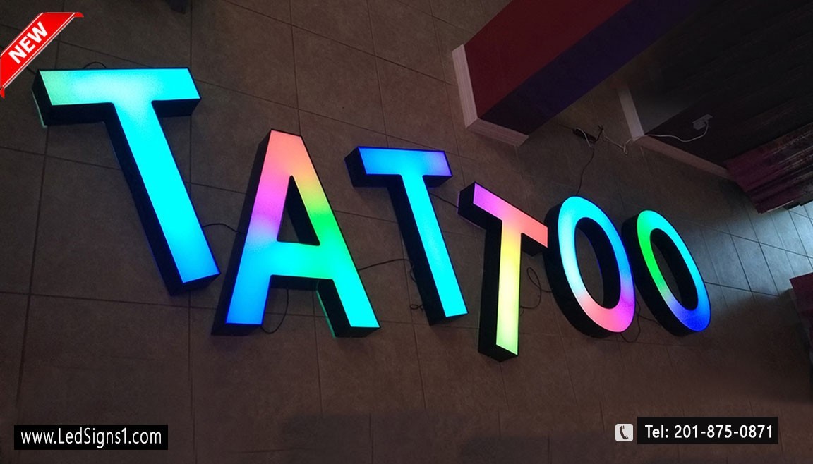 New Magic Color RGB Channel Letter Custom Made, 20 Inches ( Read Description )