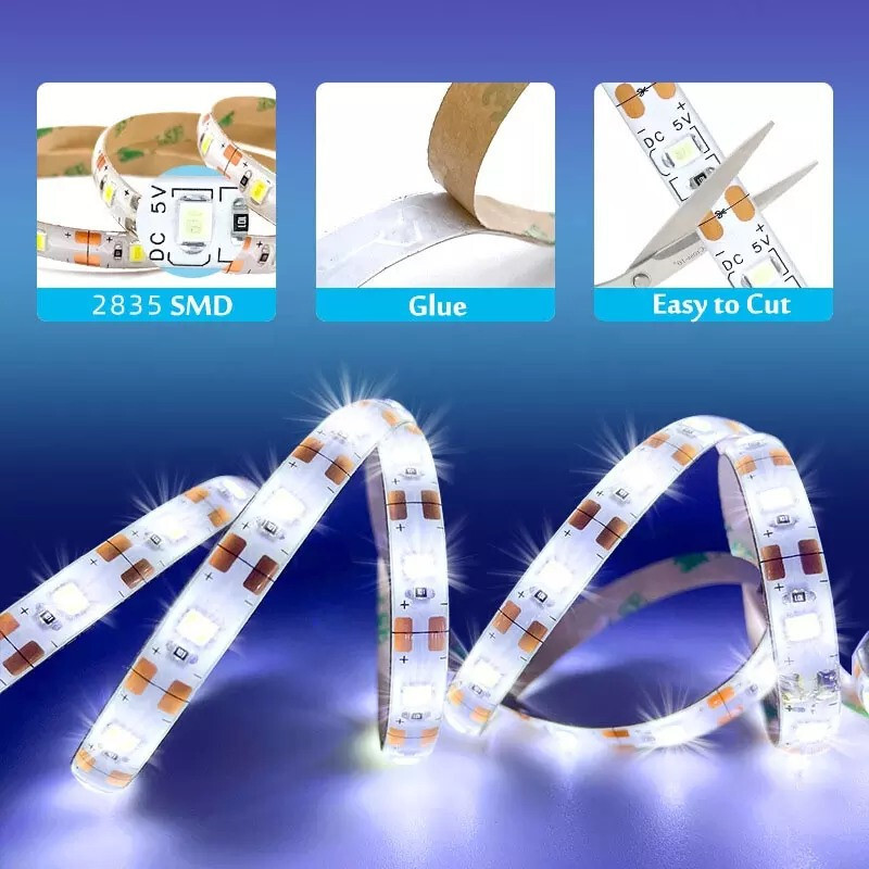 Led strip RGB outside 16.5 ft DC12V Flexibl