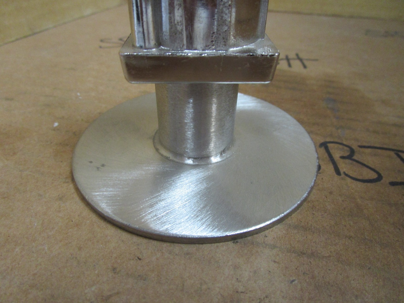 Resturaunt Equip A14-0653-C S/S Adjustable Foot Leg Feet Insert 1-1/2&Prime; Square