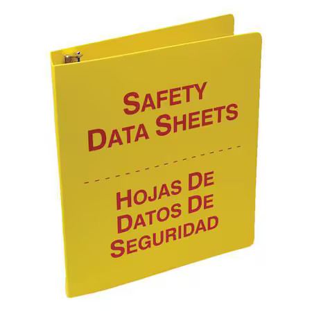 Accuform Sbzrs643 Binder, Sds Safety Data Sheets/Pliegos De Datos Sobre