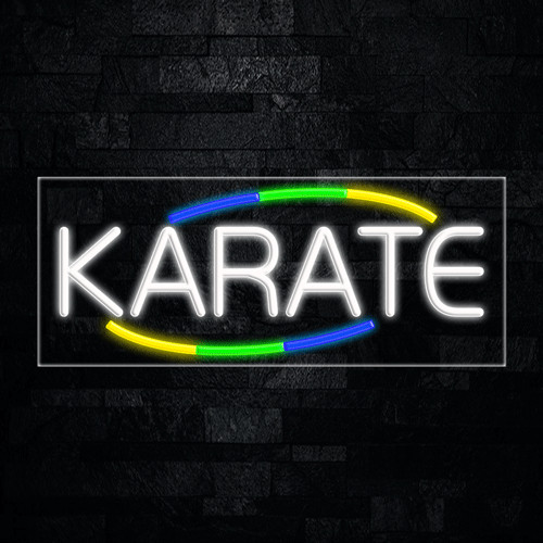 Karate LED Neon Sign 30&Prime;L x 12&Prime;H #30821