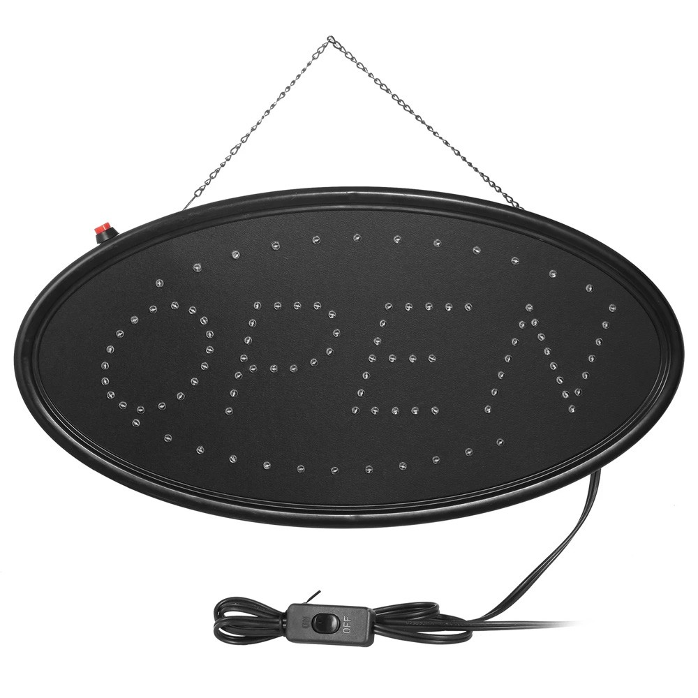 OPEN Business Sign Animated Motion Ultra Bright Store LED Neon Light with ON/OFF
