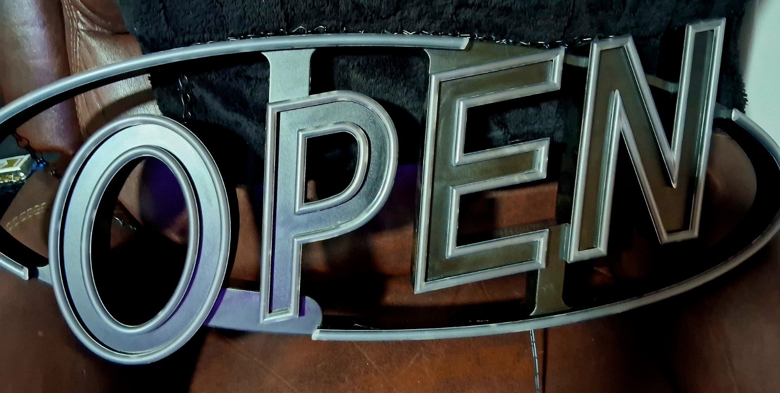 Optiva Ultra Bright LED Open Sign 31.5&Prime;