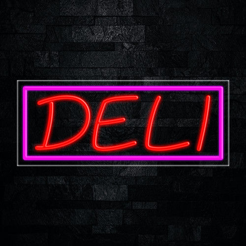 Deli LED Neon Sign 30&Prime;L x 12&Prime;H #30156