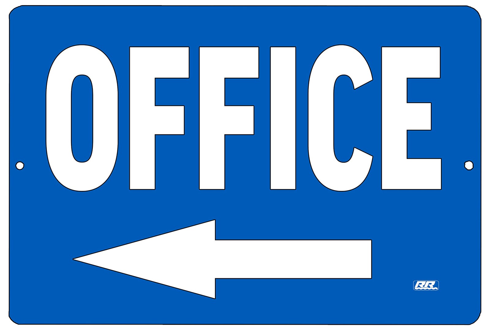 Rogue River Tactical Office Left Arrow Metal Tin Sign Business Retail Store H…