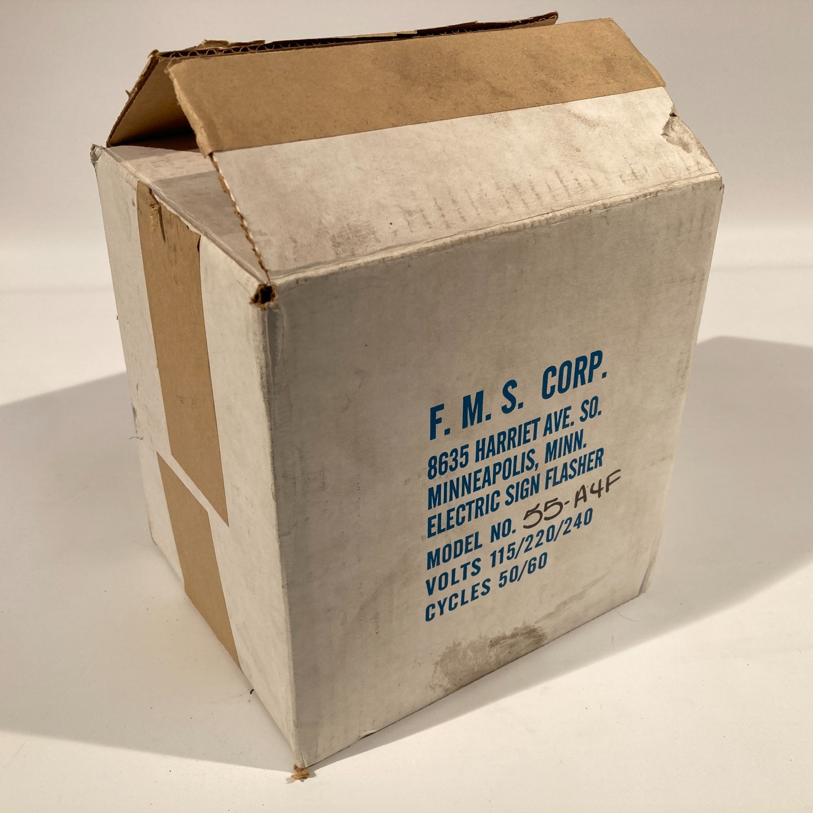 FMS Corporation 55-A4F Electric or Neon Sign Flasher Power Suply – New old stock