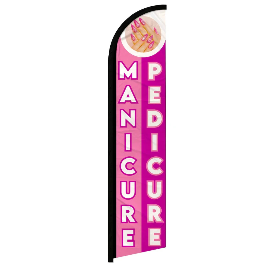 Manicure Full Curve Windless Swooper Flag Beauty & Spa