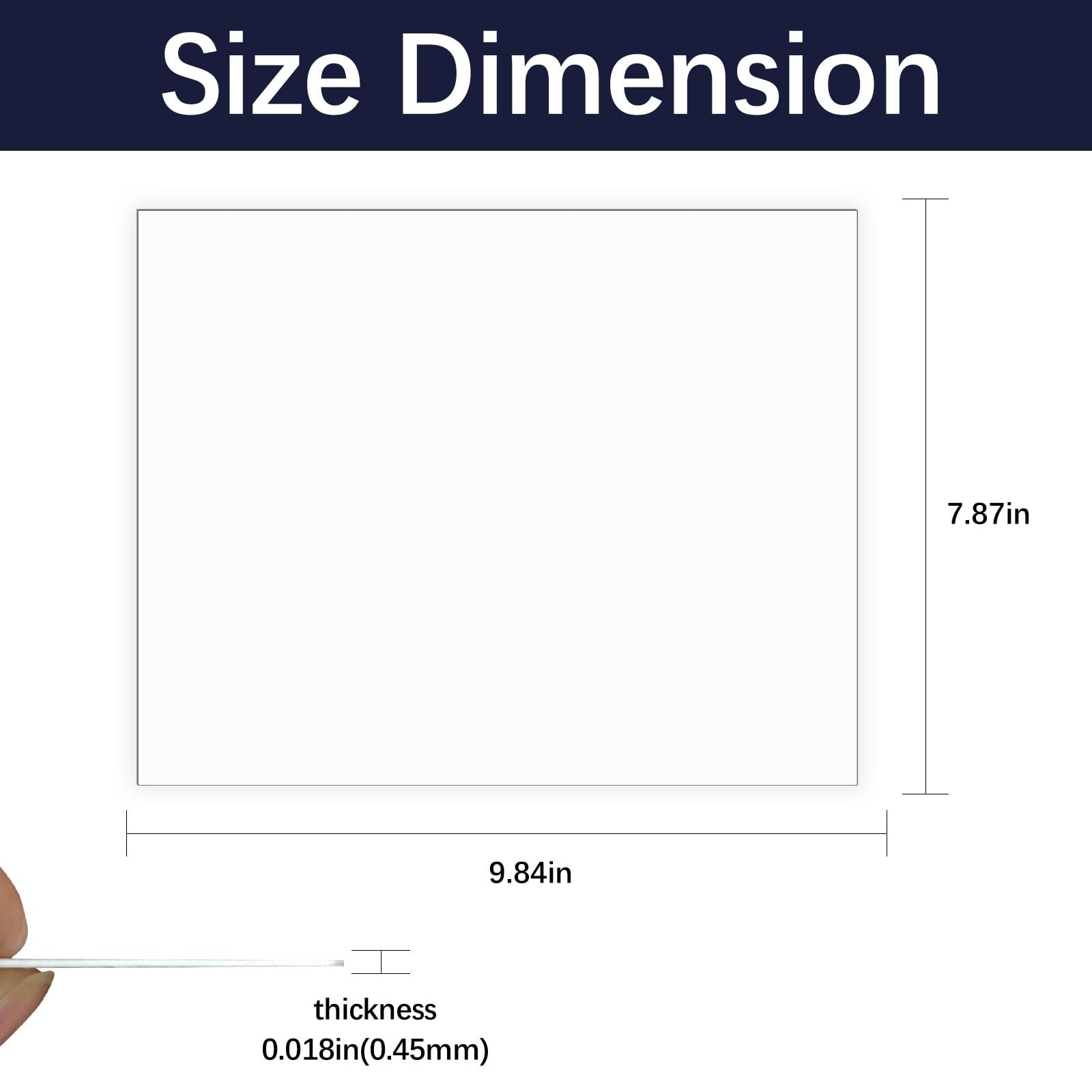 LIZOIDZSM 12 Pcs Sublimation Photo Blanks 8 x 10 Inch sublimation metal sign …