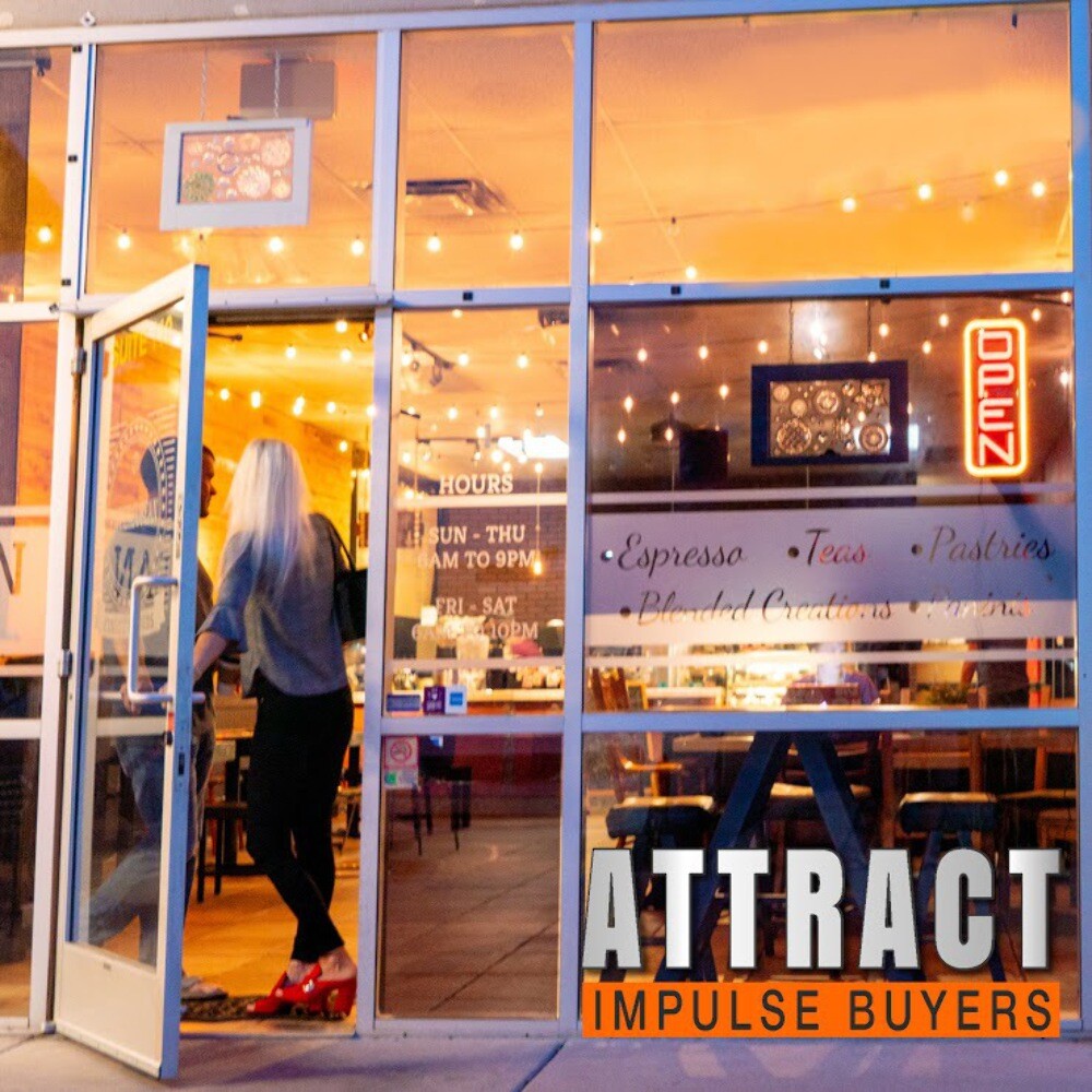 Led Open Sign for Business – Stand Out with 64 Super-Bright Color Combos to Matc
