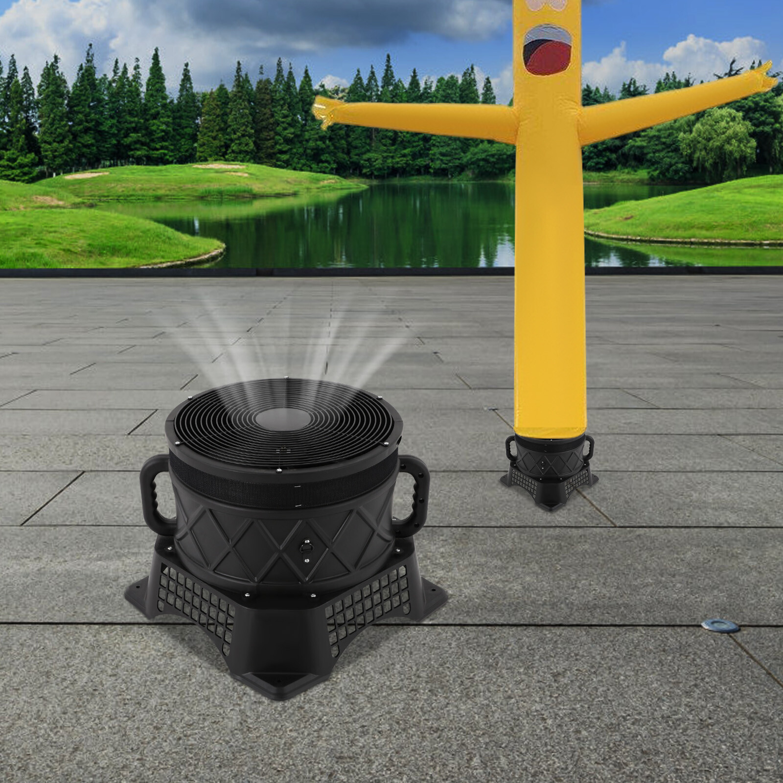 750W Blower Fan Air Blower Fan D4-02-0754 Blower for Inflatable Waving Puppet