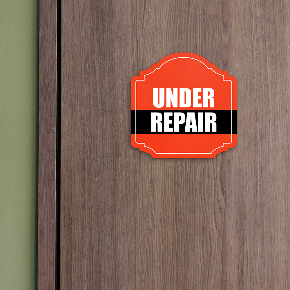 Heritage Plus Under Repair Wall or Door Sign | Business Signage