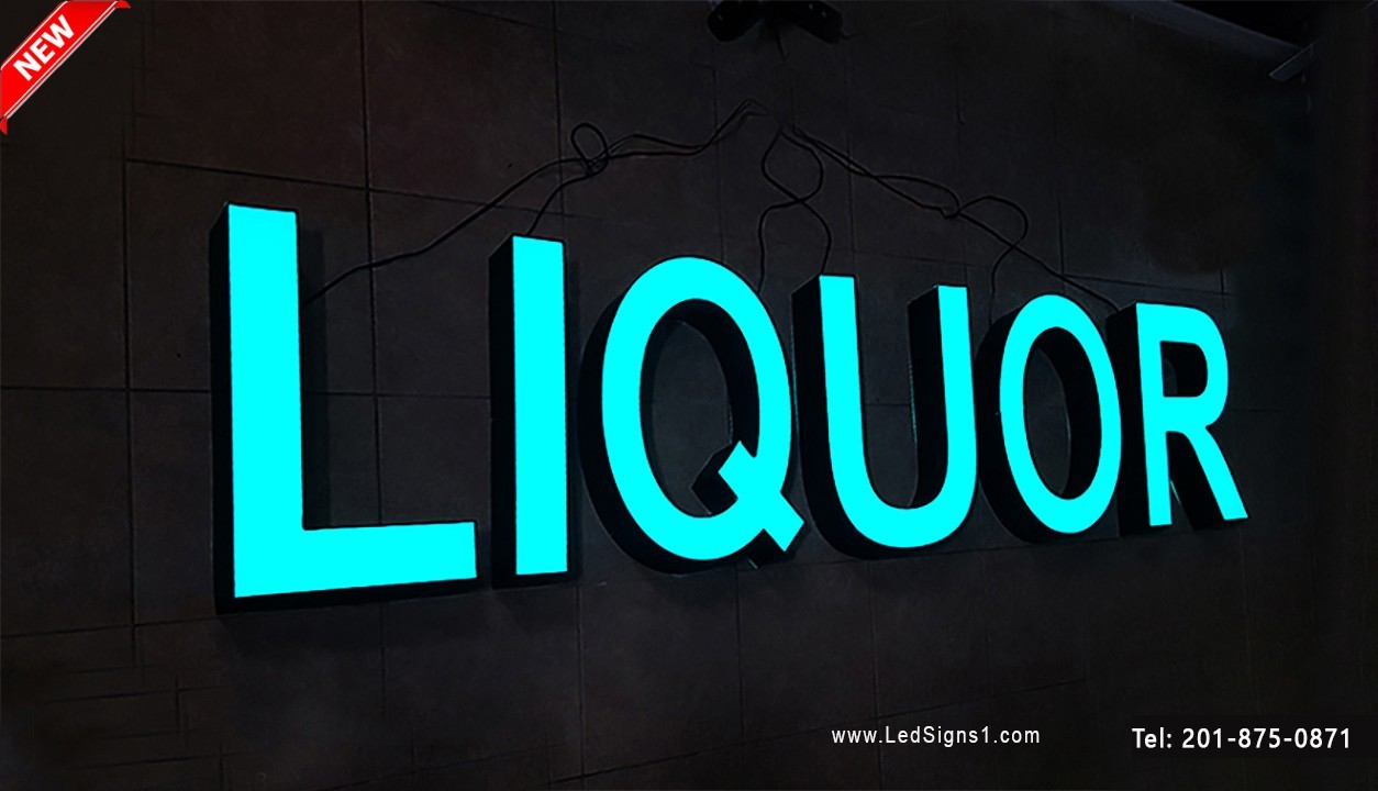 Custom Channel Letters Storefront signage outdoor 20 Inches ( Read Description )