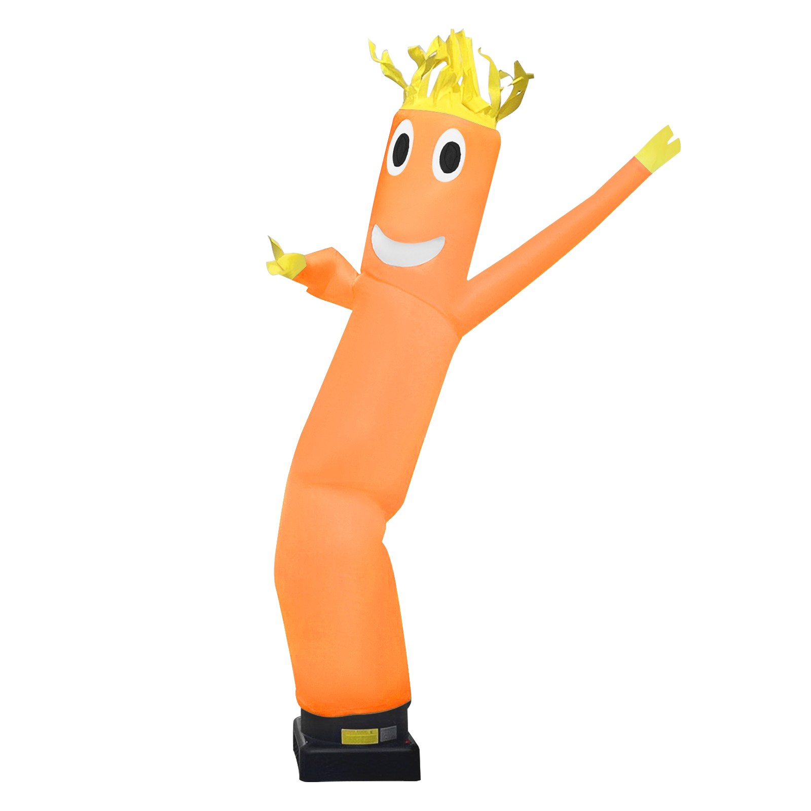 10ft Inflatable Dancing Figure For Various Promotional Activities Orange