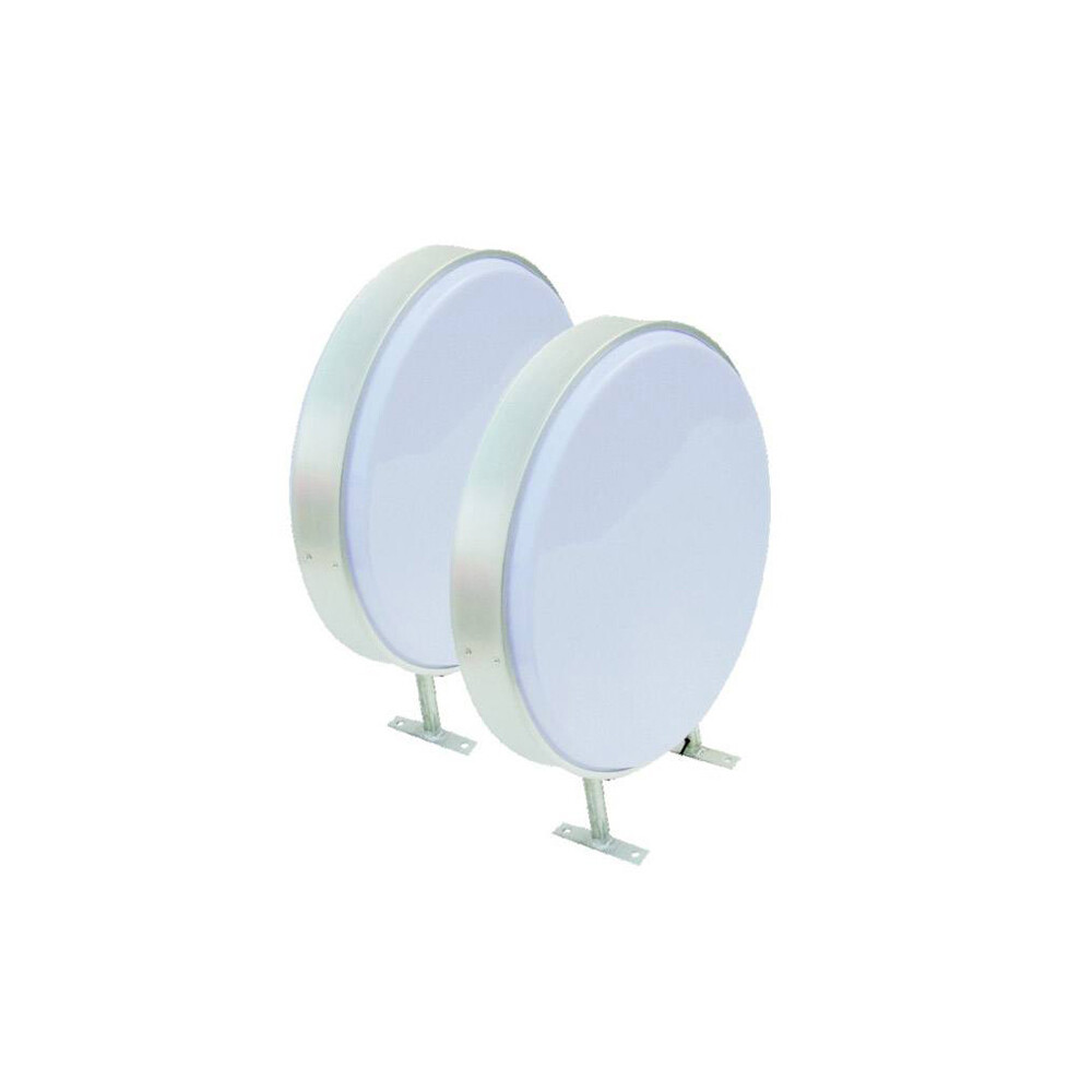 20&Prime; Round LED Light Box / Circular Projecting Lightbox Plain Blanks