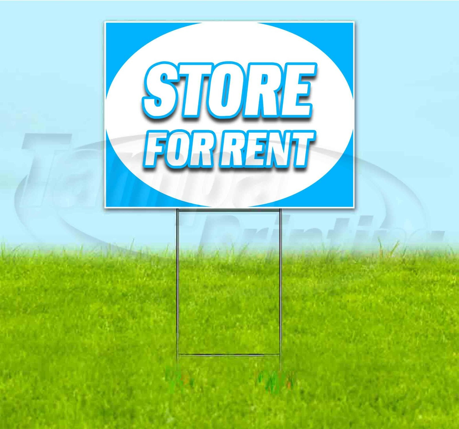 STORE FOR RENT 18×24 Yard Sign WITH STAKE Corrugated Bandit USA BUSINESS LEASE