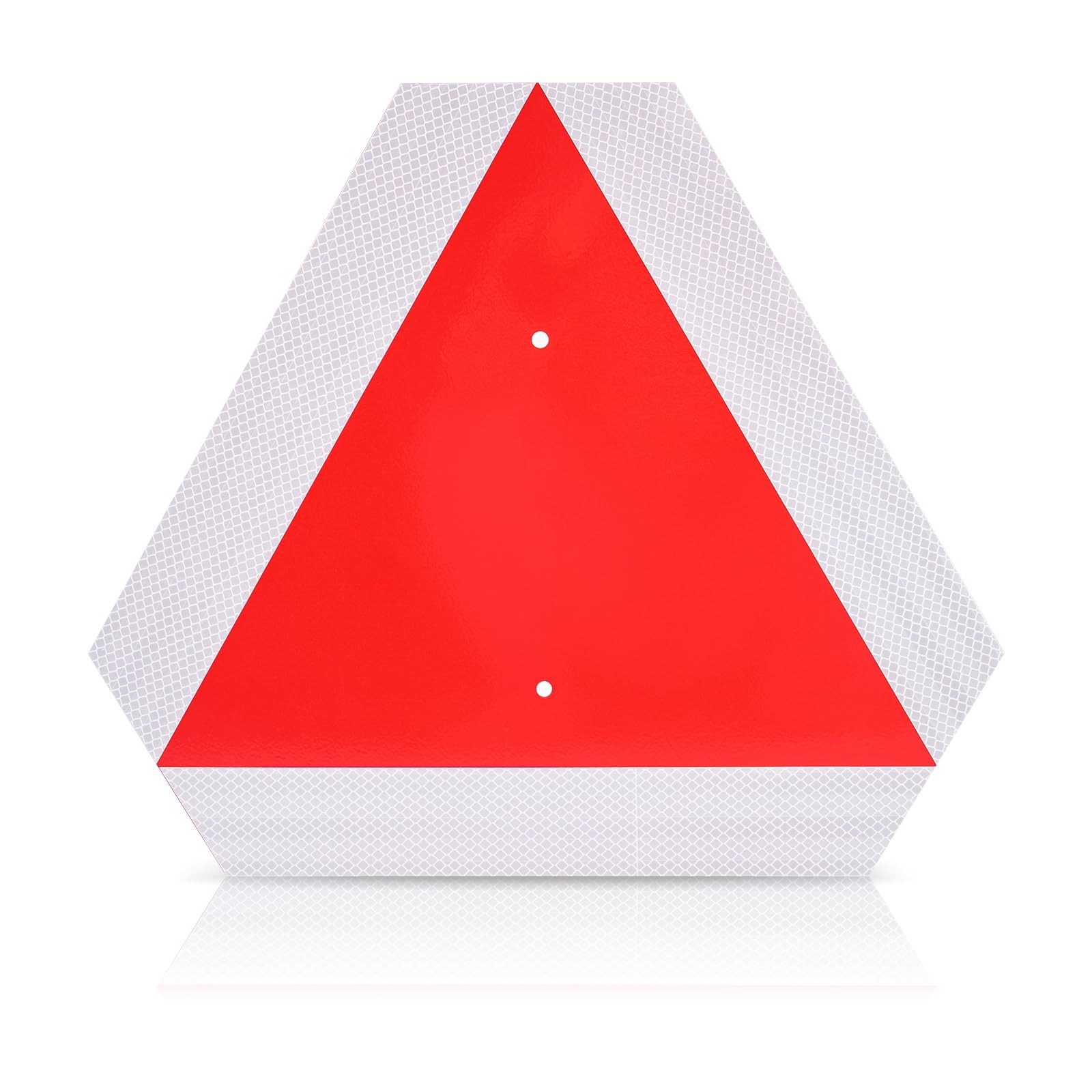 2026 Reflective Upgraded Version Slow Moving Vehicle Sign, Aluminum Slow Movi…