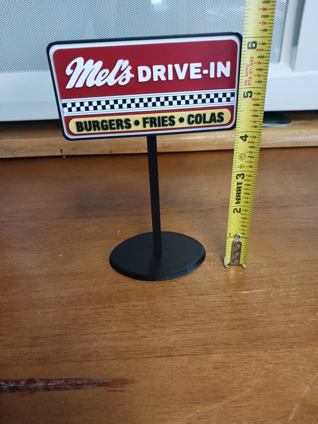 American Graffiti Mel&rsquo;s Drive In Restaurant Sign. Customizable Names. Msg Me 6&Prime;