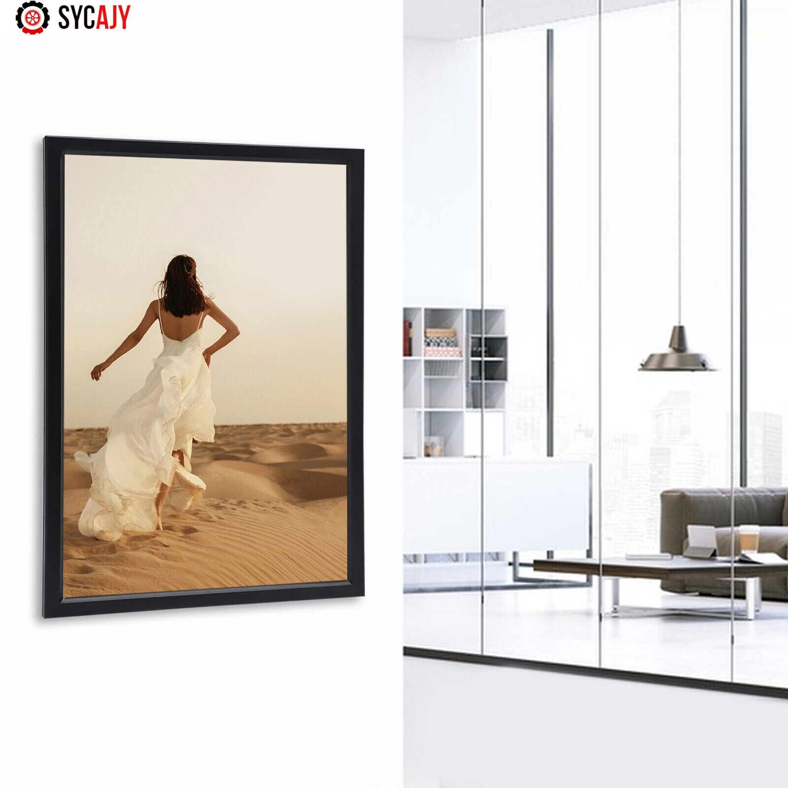 18×24&Prime; LED Light Box Backlit Movie Poster Art Picture Frame Advertising Display