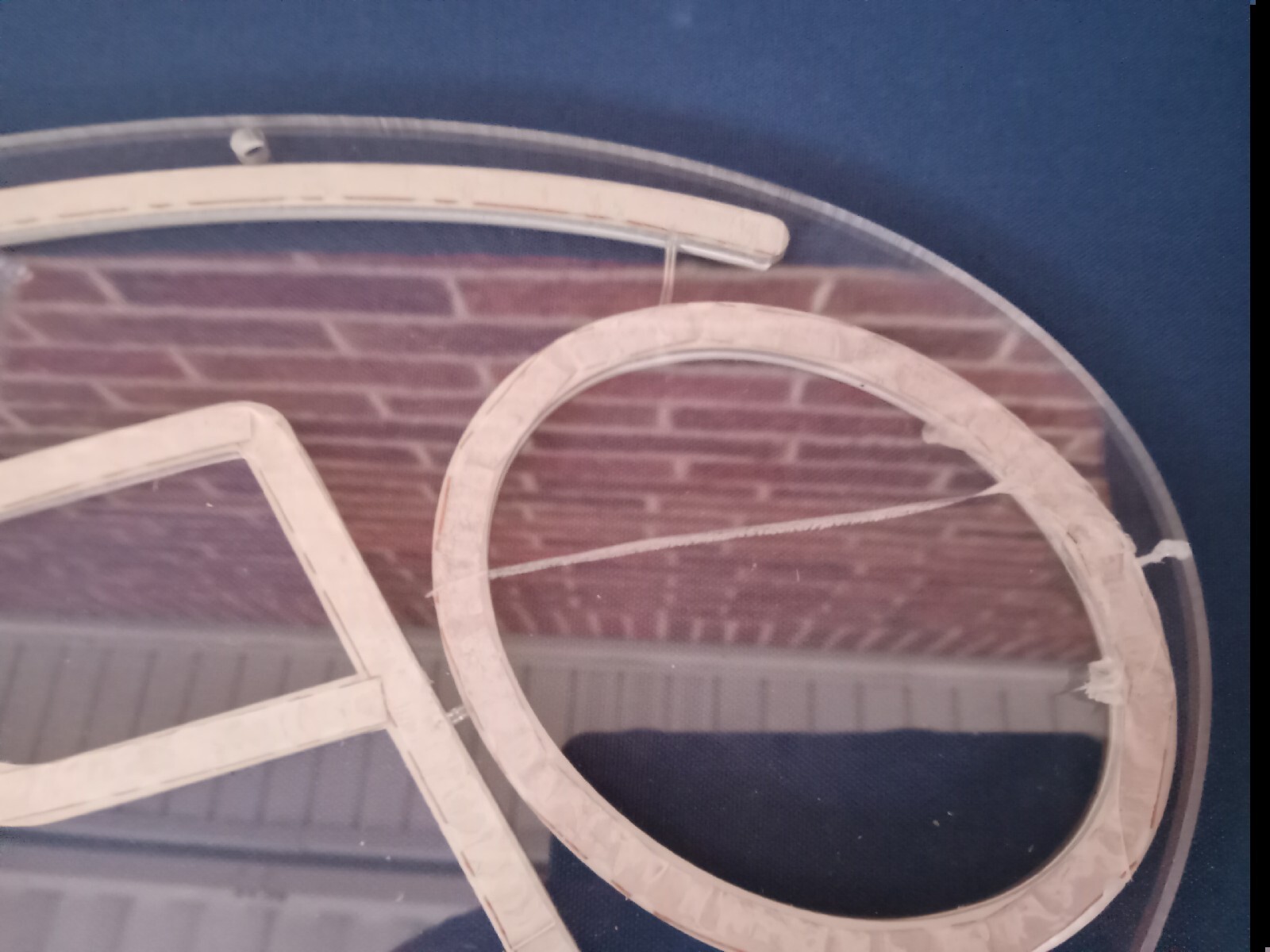 Neon Open Sign for Business Damage But Works Approx Size 16.5 × 9&Prime;
