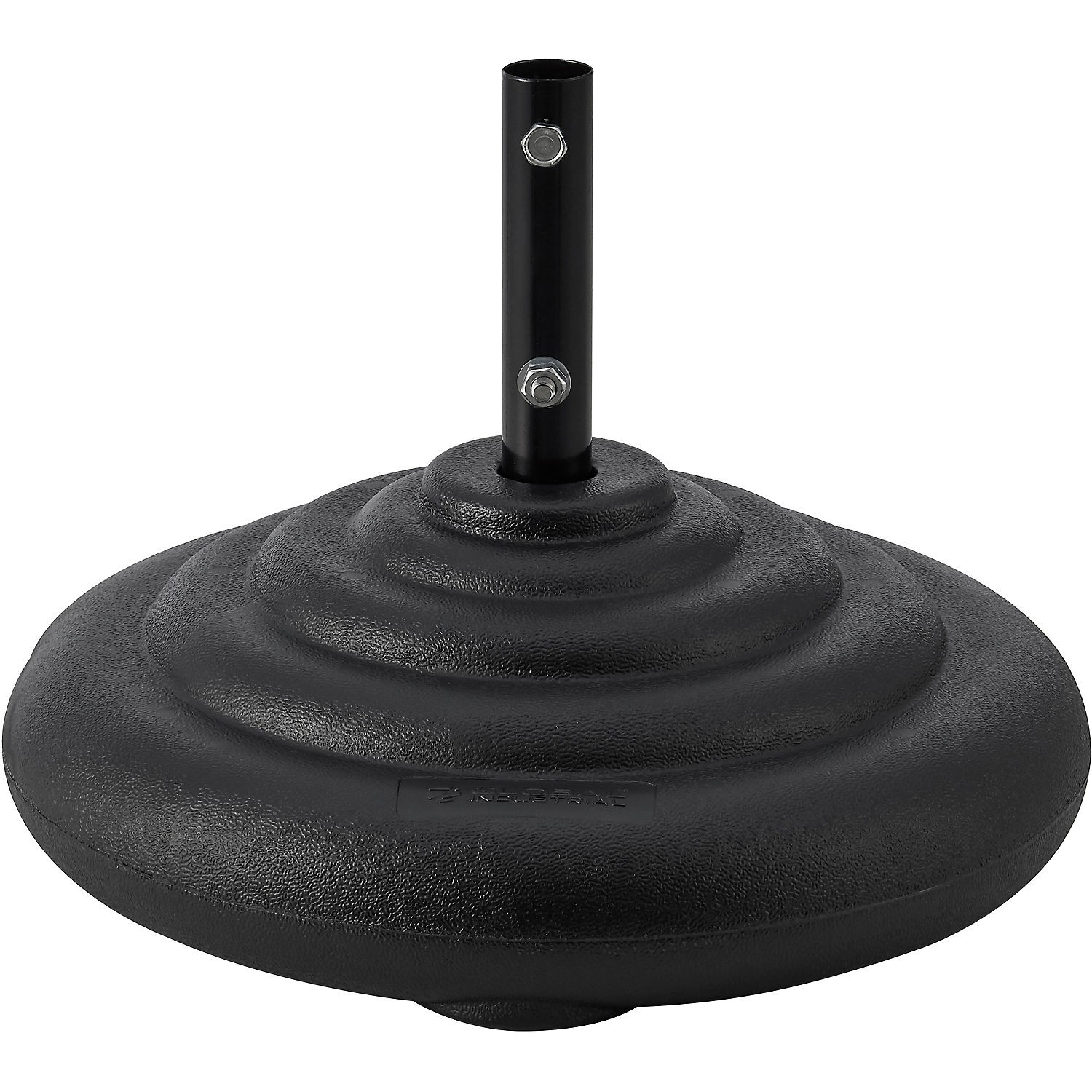 Global Industrial 18&Prime; Diameter Parking Lot Sign Base Black