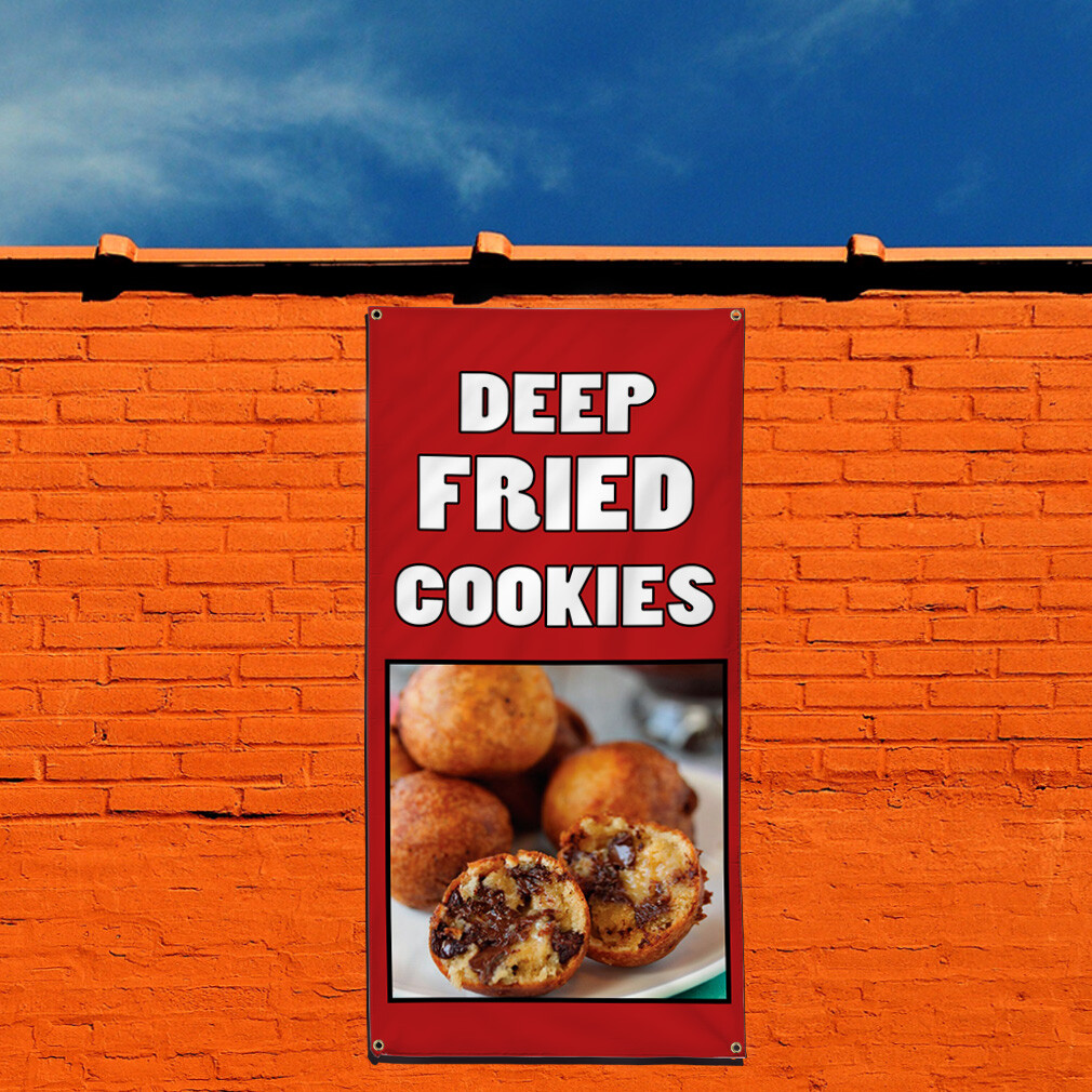 Vertical Vinyl Banner Multiple Sizes Outdoor Weatherproof Industrial Yard Signs
