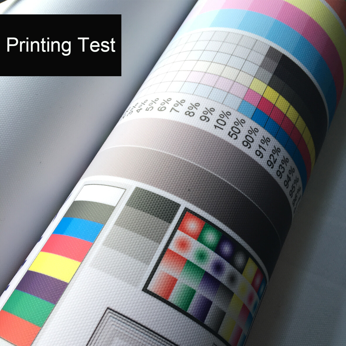 Water-base Inkjet Printing Curl-free Fabric Banner 36&Prime; 44&Prime; 54&Prime; 60&Prime;x40ft. roll