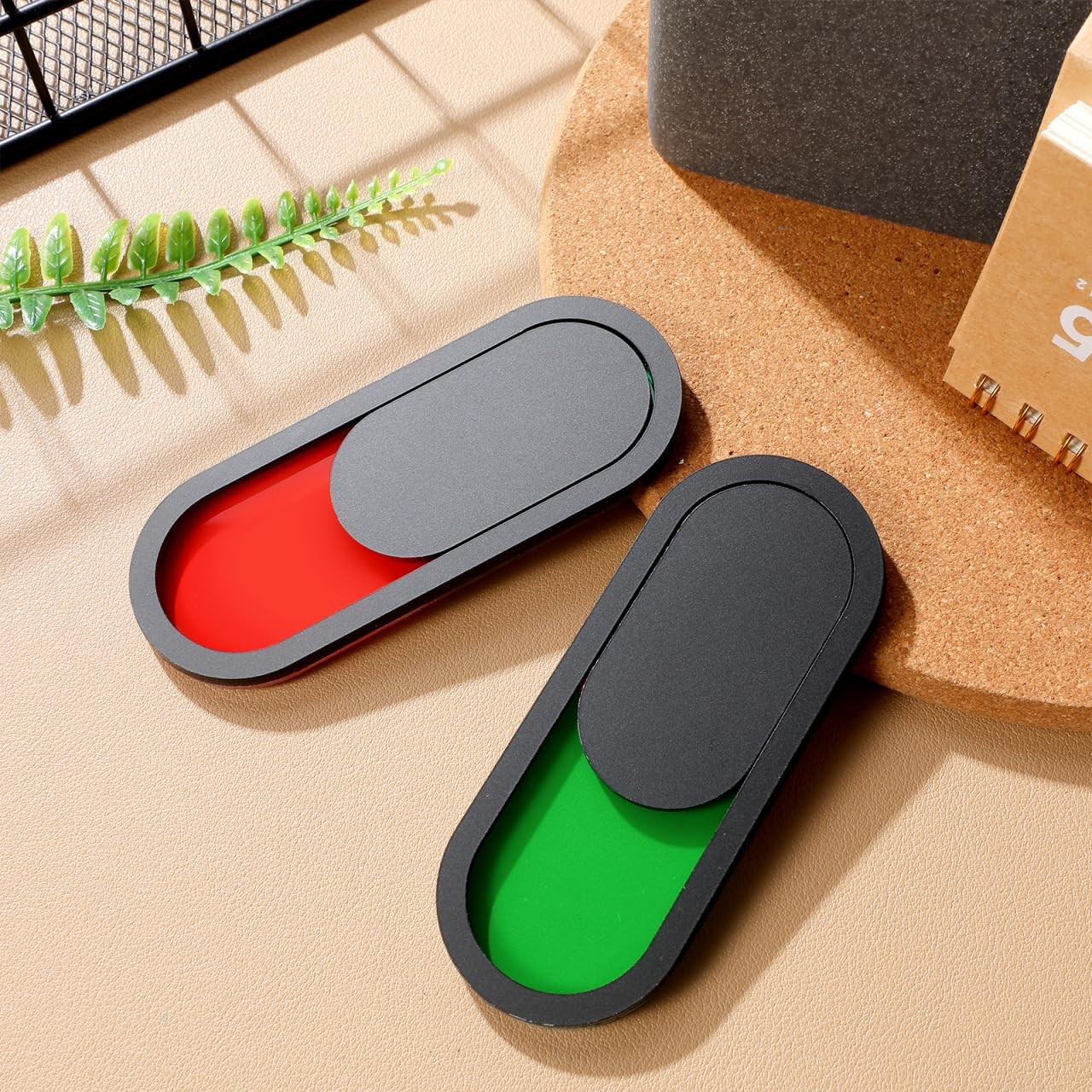 8 PCS 1.55×0.62×0.5 Inch Vacant Occupied Sliding Privacy Sign Door Indicator