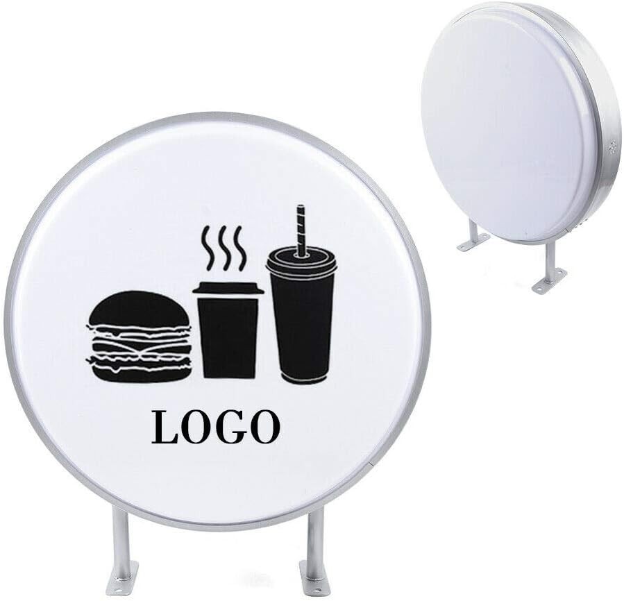 24 » Led Double Sided Outdoor Advertising Projecting Light Box Sign, Waterproof
