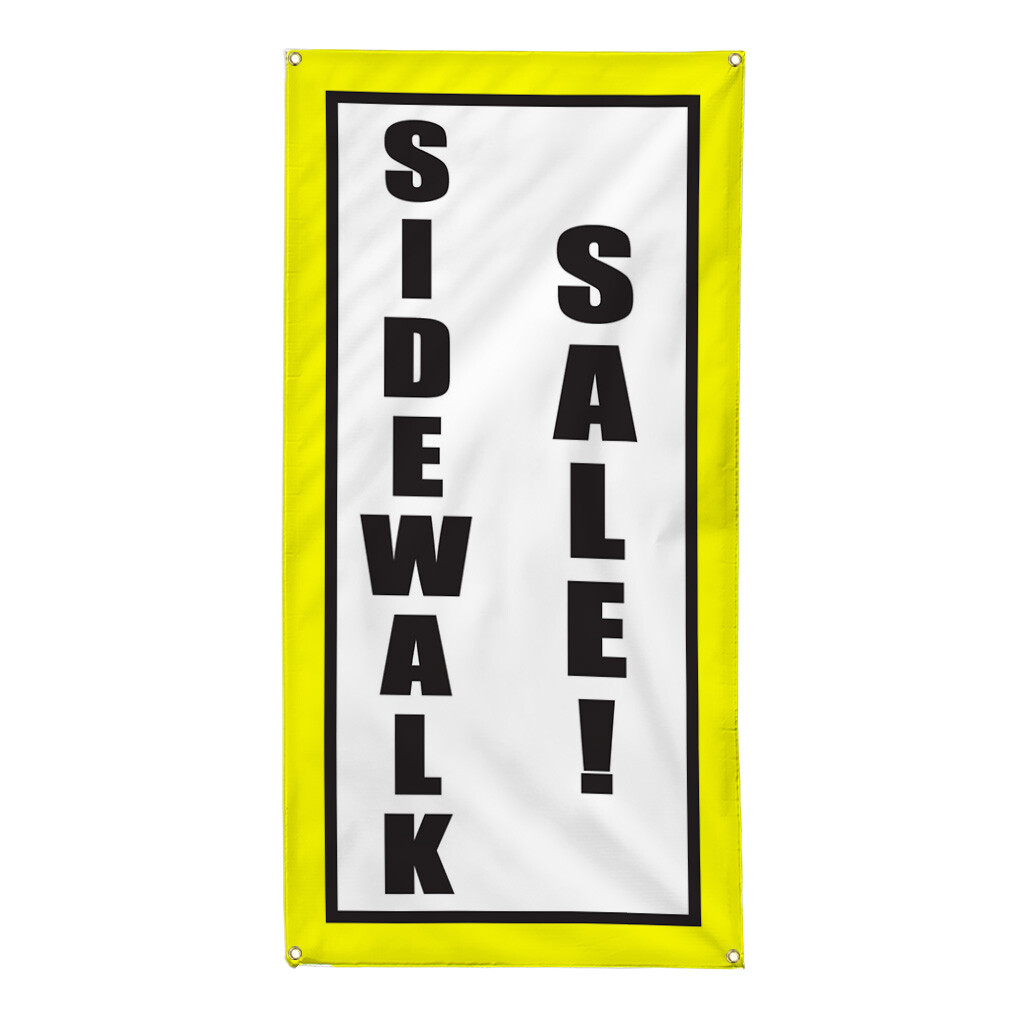 Vertical Vinyl Banner Multiple Sizes Sidewalk Deal! Promotion Business Business
