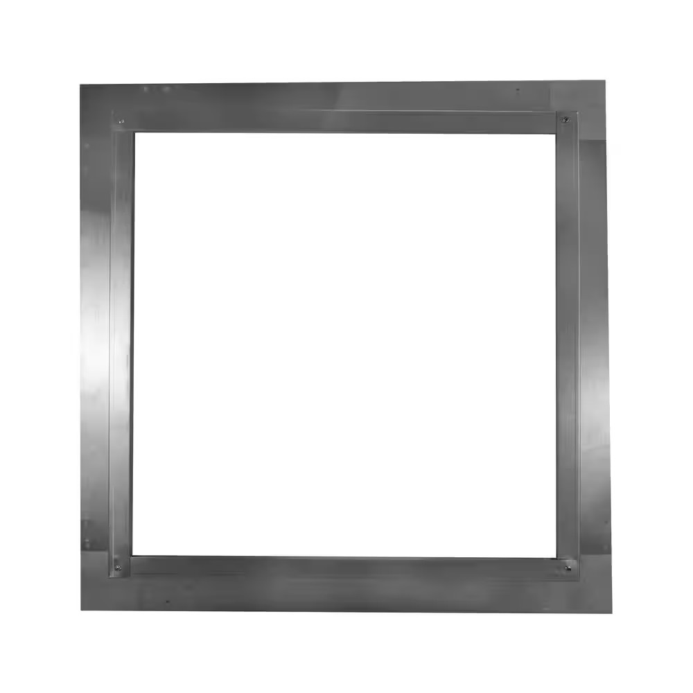 Box Is 21 In. Wide X 21 In. Long X 6 In. High Aluminum Roof Curb
