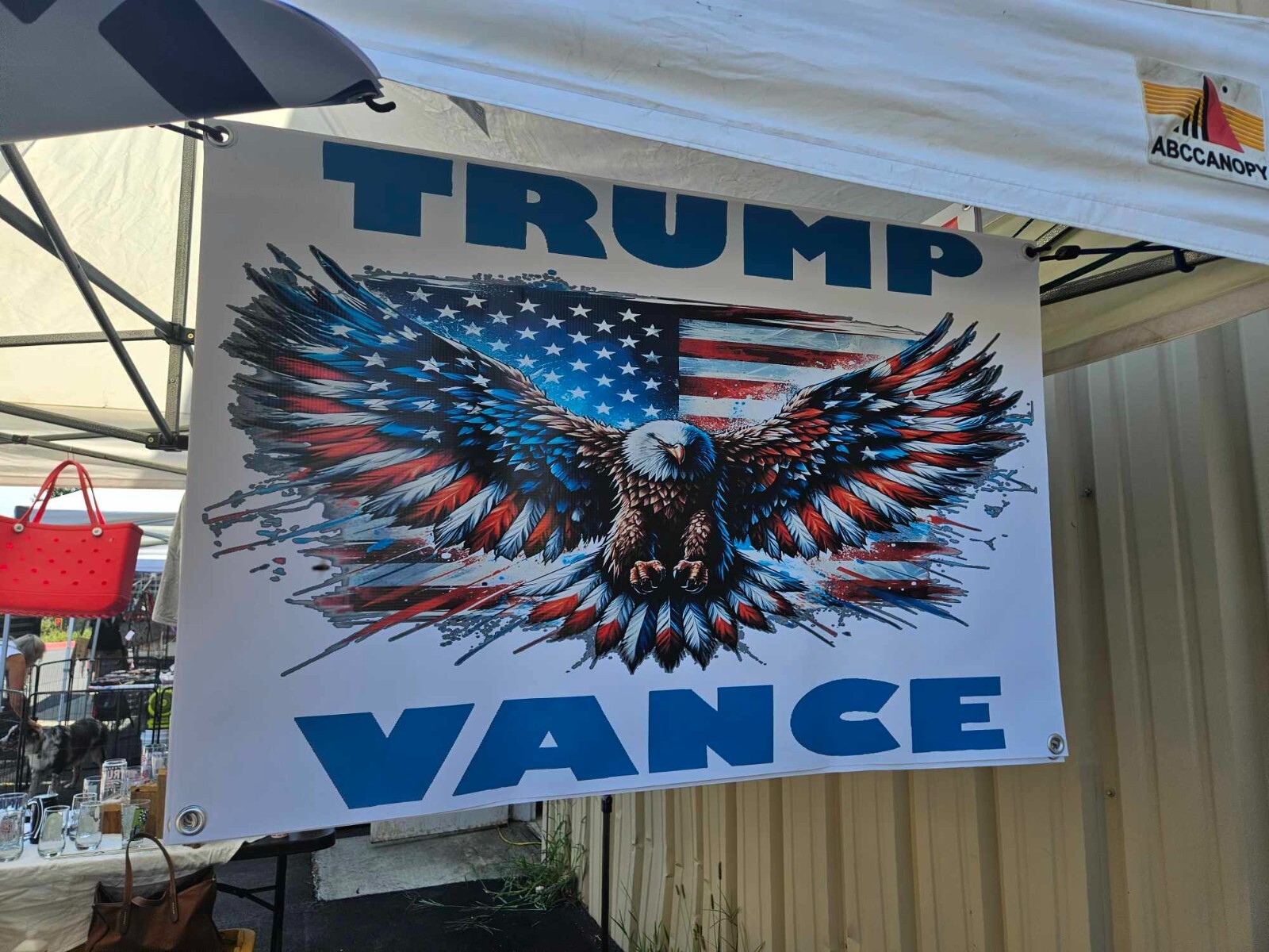 2×3 Feet Trump 2024 President Vinyl Banner Take America Back MAGA Republican