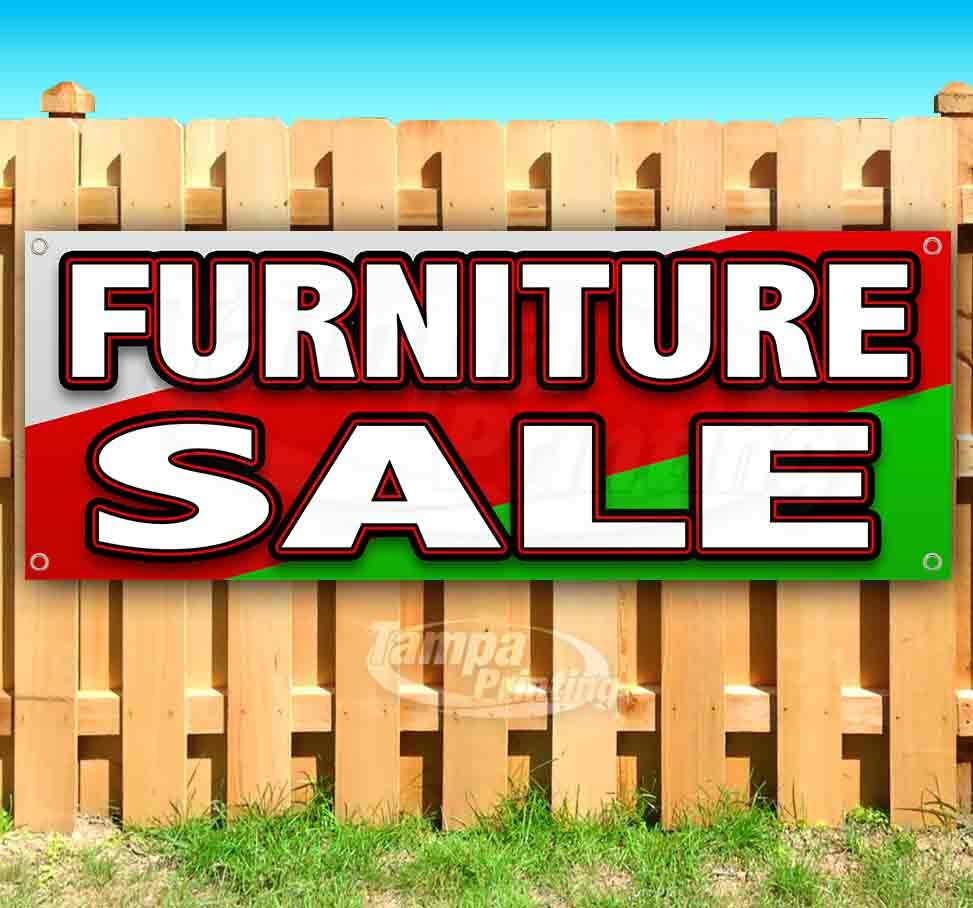 FURNITURE SALE Advertising Vinyl Banner Flag Sign Many Sizes Available USA