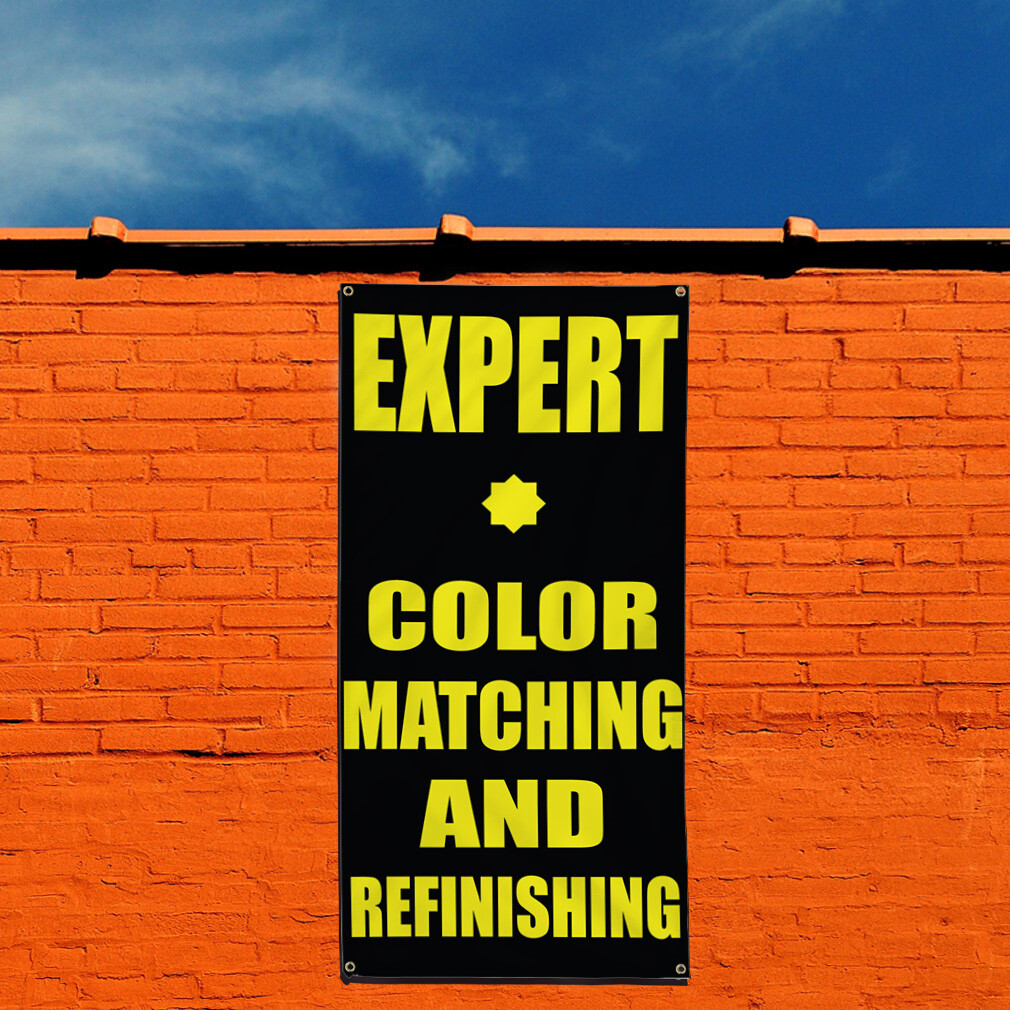 Vertical Vinyl Banner Multiple Sizes Business Weatherproof Industrial Yard Signs