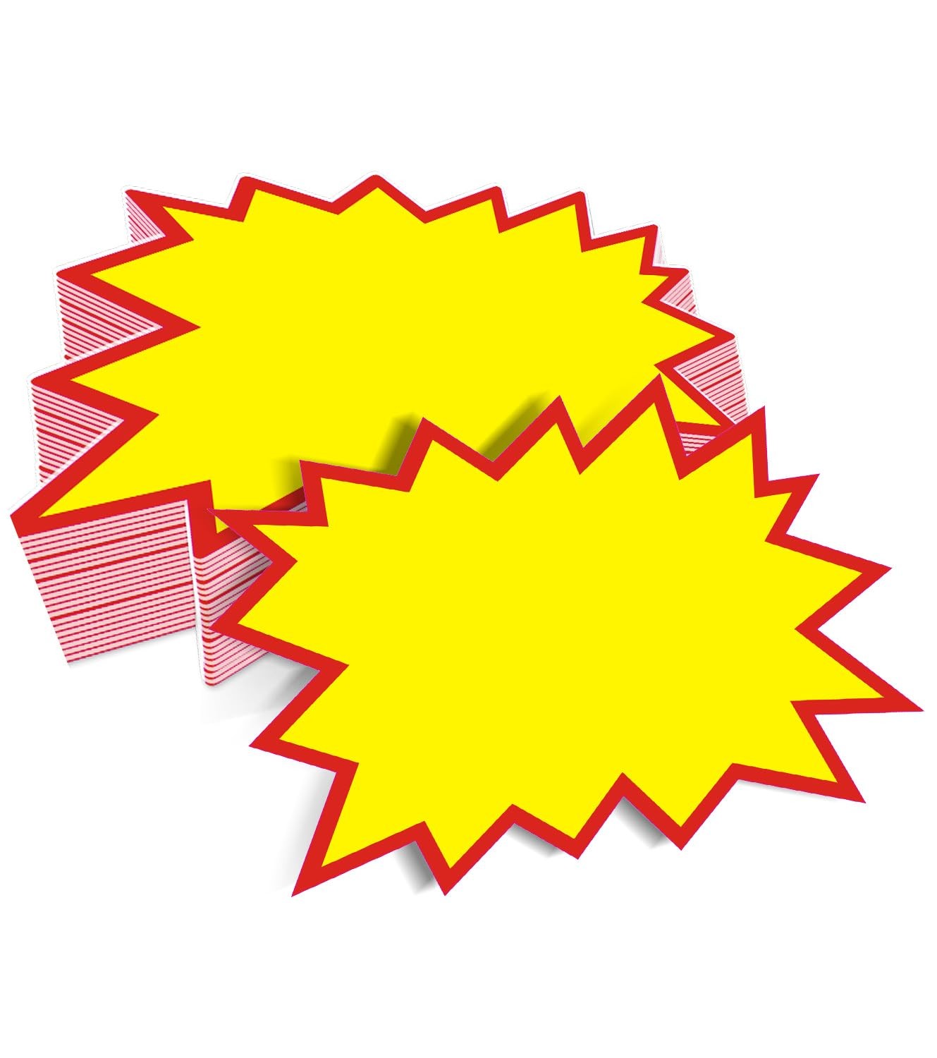 200 PCS Blank Star Shape Retail Sale Signs 4.33 x 3.55 Inch Sale Price Tags f…