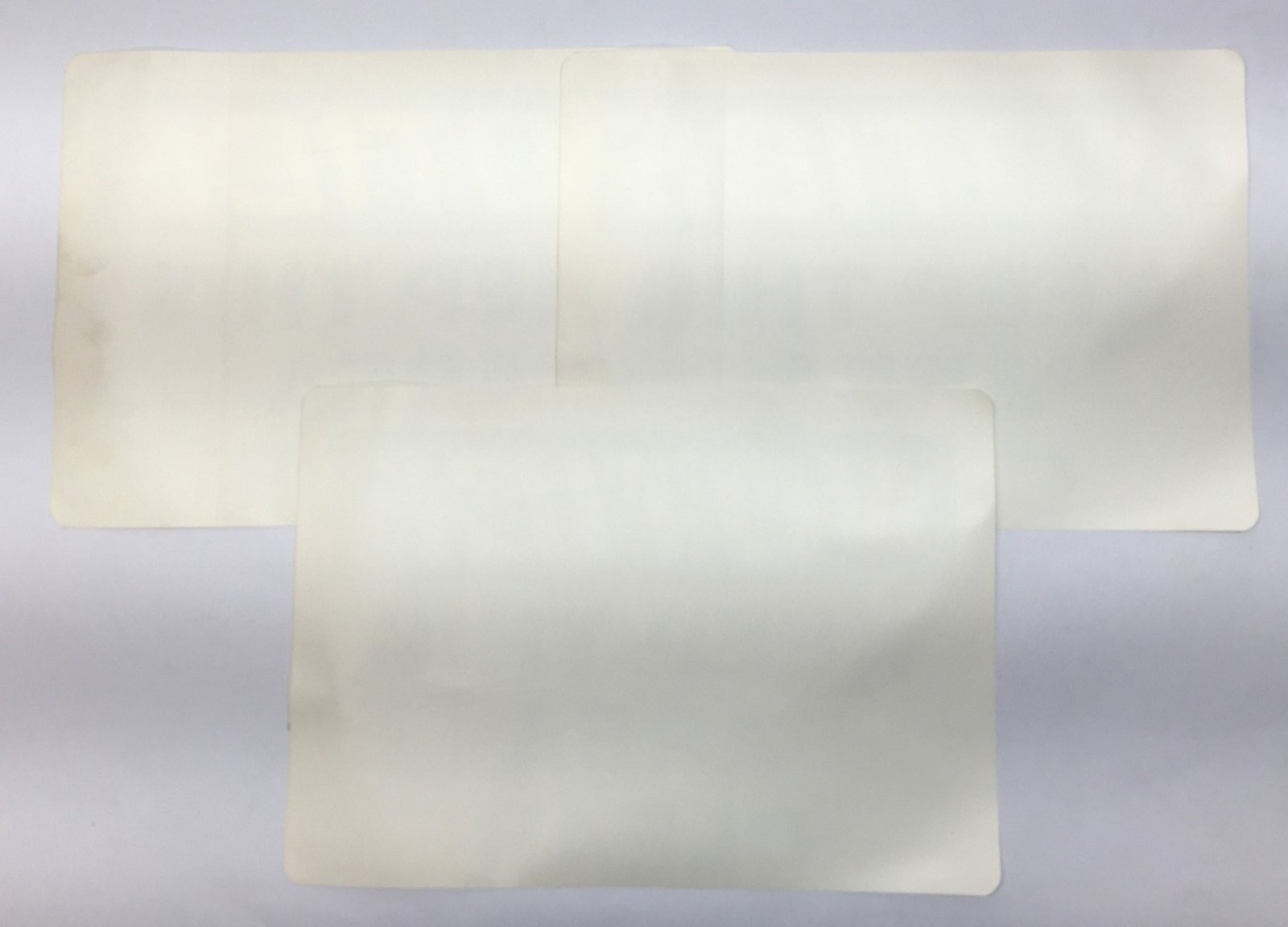Unbranded 14&Prime;x10&Prime; « Keep This Area Clear » Adhesive Back Decal [Lot of 3] NOS