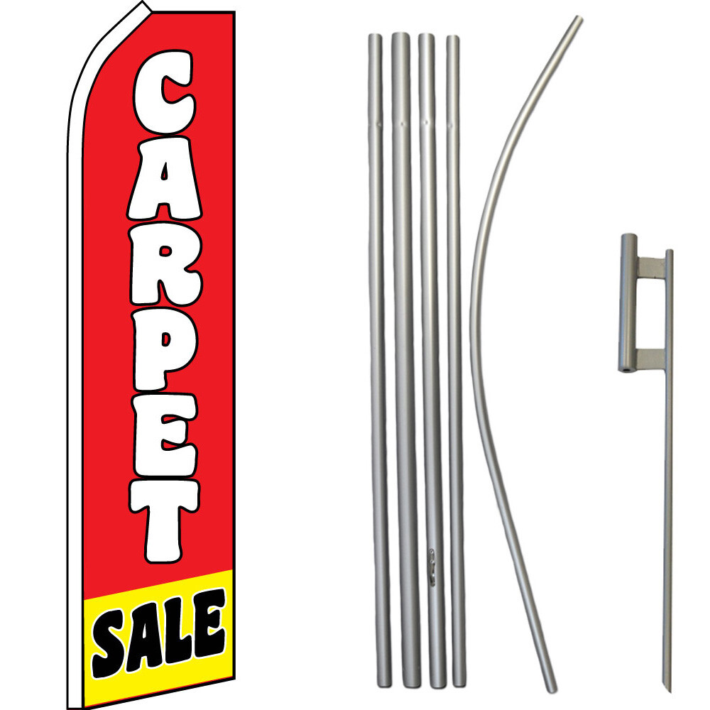 Flooring Sale Swooper Feather Flutter Flag & Pole Kit Carpet Sale Tile
