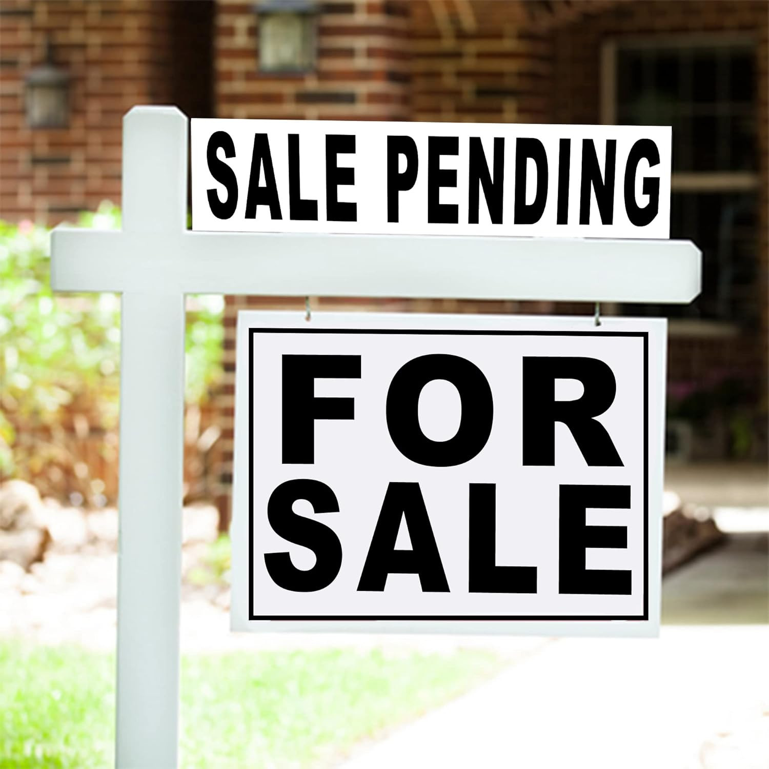 6 Pack Bundle Real Estate Rider Signs 6×24&Prime; – FOR SALE, OPEN HOUSE, SOLD, COMING