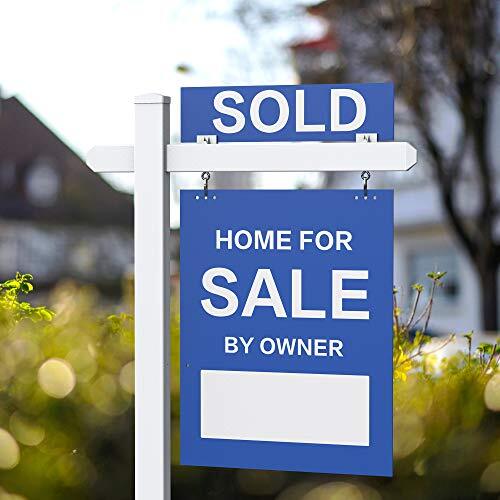 Qikdesign Real Estate Sign Clips Sign Rider Clips for Hanging Signs Qty 20