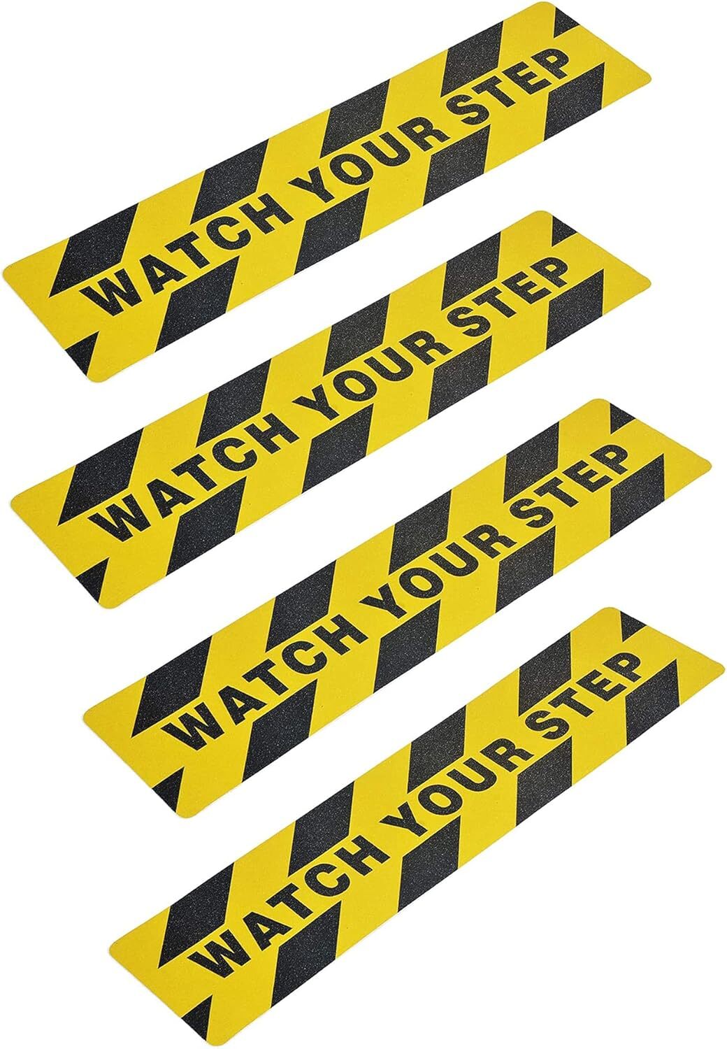 6&Prime; x 24&Prime; Watch Your Step Floor Tape Anti Slip Warning Sign Sticker Adhesive N…