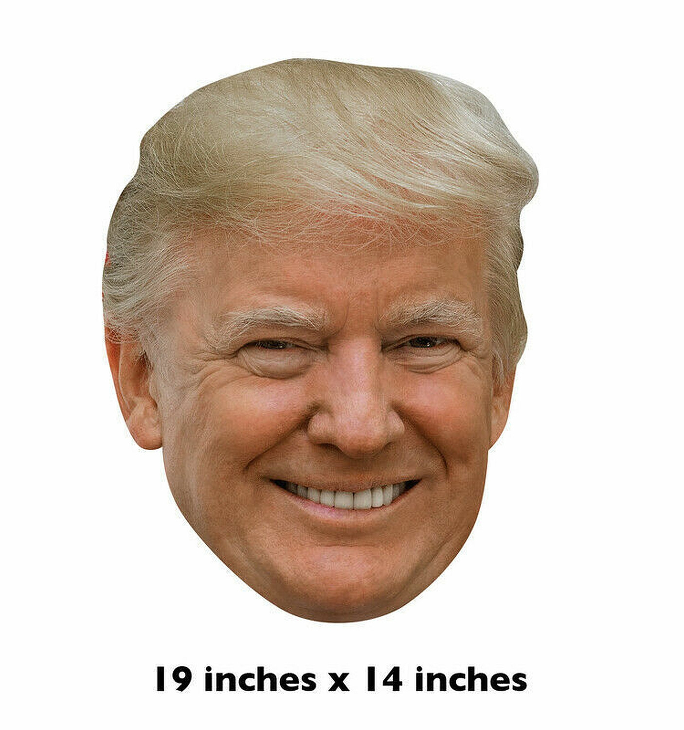 TRUMP HEAD KEEP AMERICA GREAT 19&Prime;x14&Prime; YARD SIGN WITH STAKE PENCE WHOLESALE USA