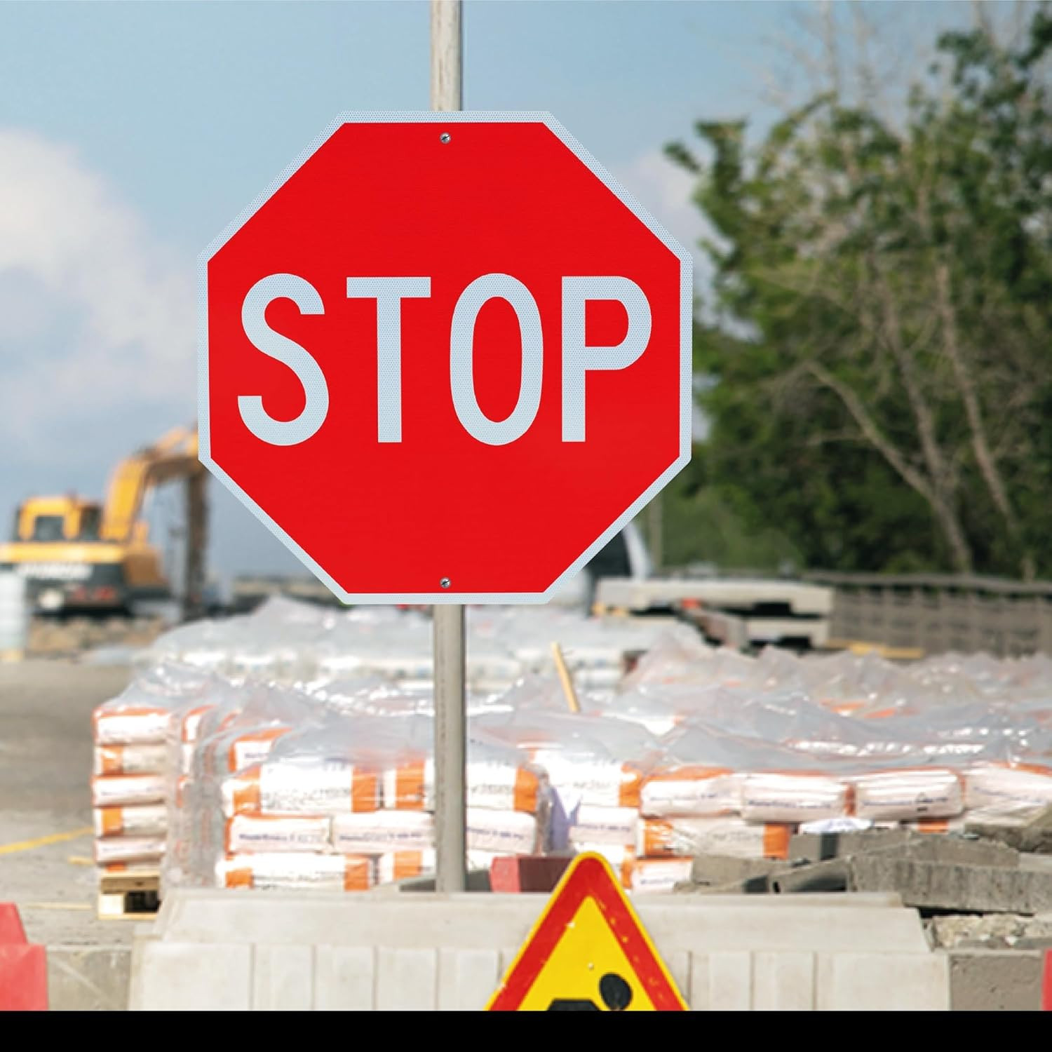 2 Pack 30&Prime;X30&Prime; Stop Sign by – High Intensity Prismatic Aluminum – UV Protected