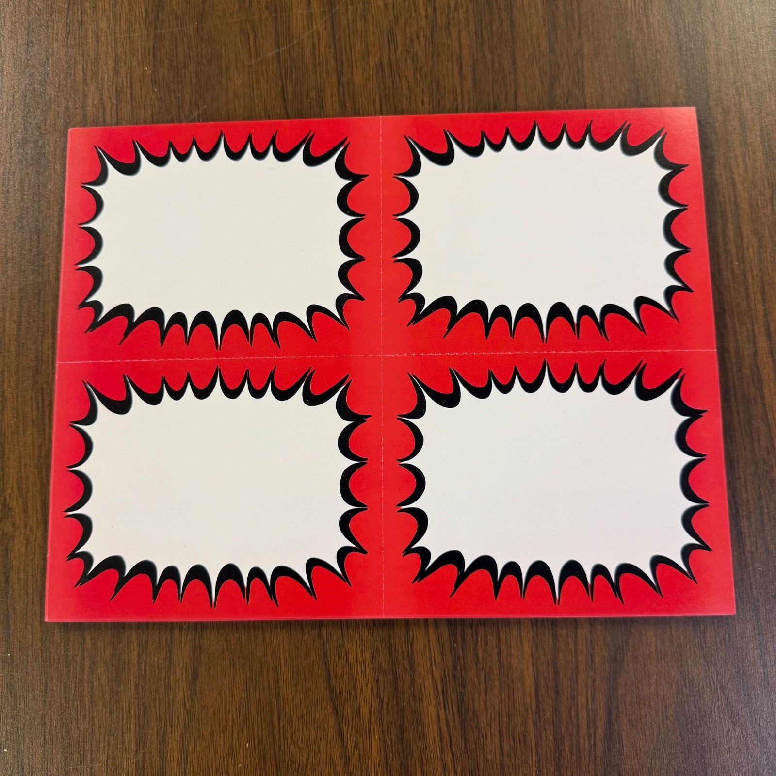 96/pk Red/Black/Wht. BURST PRICE SIGNS SUNBURST STARBURST RETAIL STORE SALE TAGS