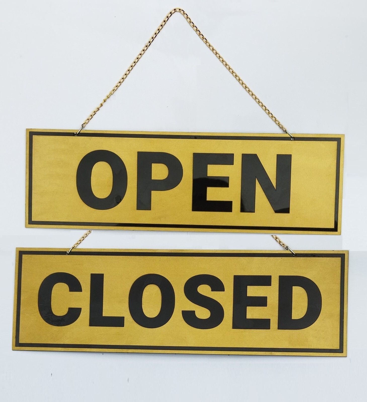 Open / Closed Sign, Hanging Sign, Shop Window / Door Sign, Acrylic, double sided