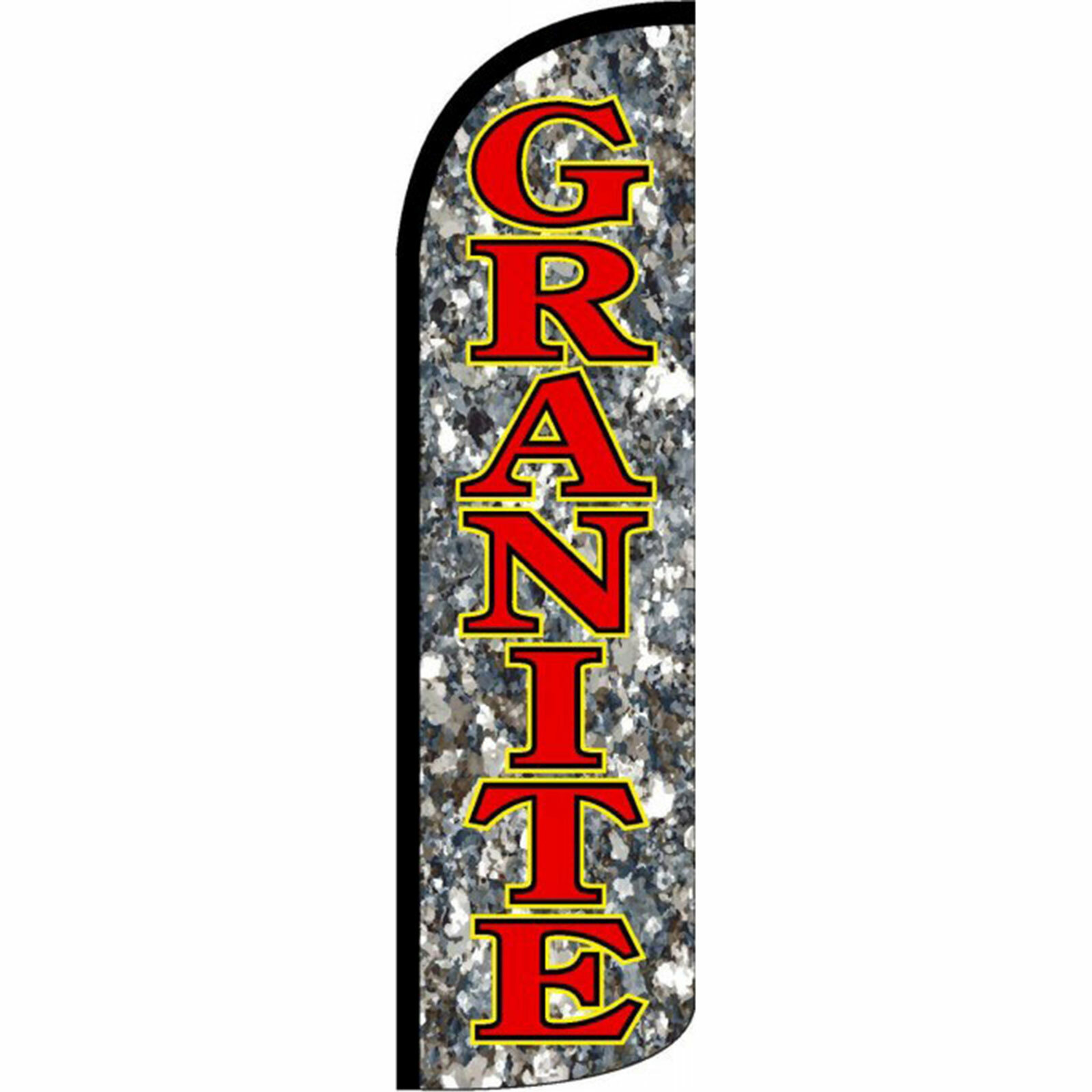 Granite Flag Flutter Feather Banner Swooper Windless